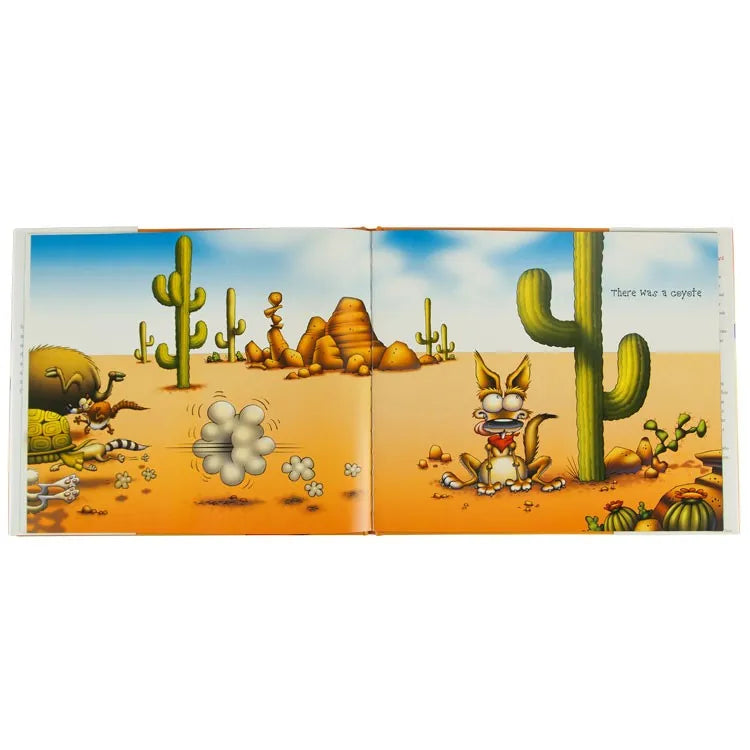 There Was a Coyote Who Swallowed a Flea Book