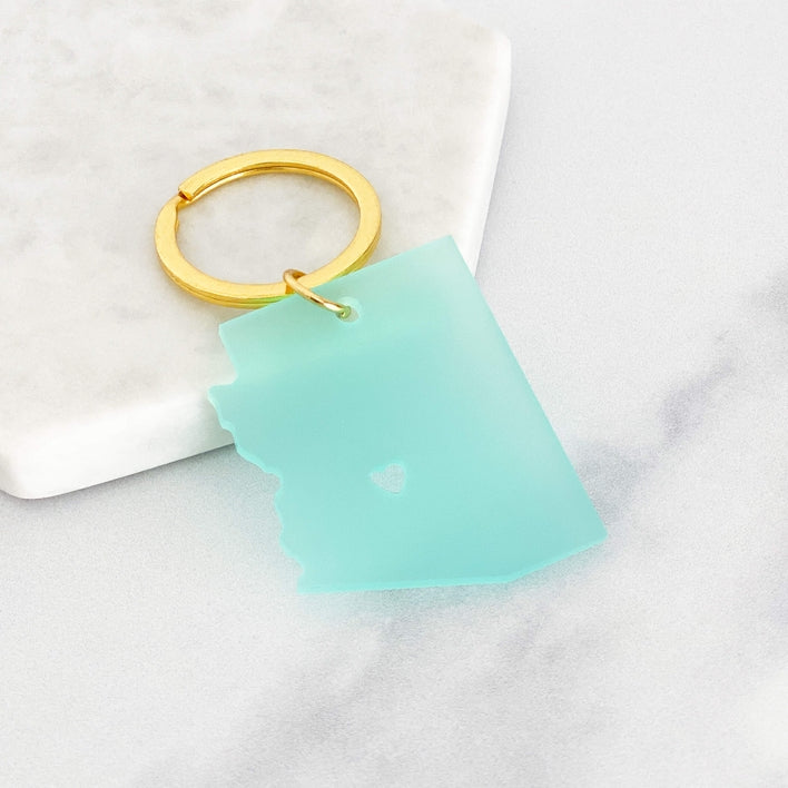 Acrylic Arizona Keyring