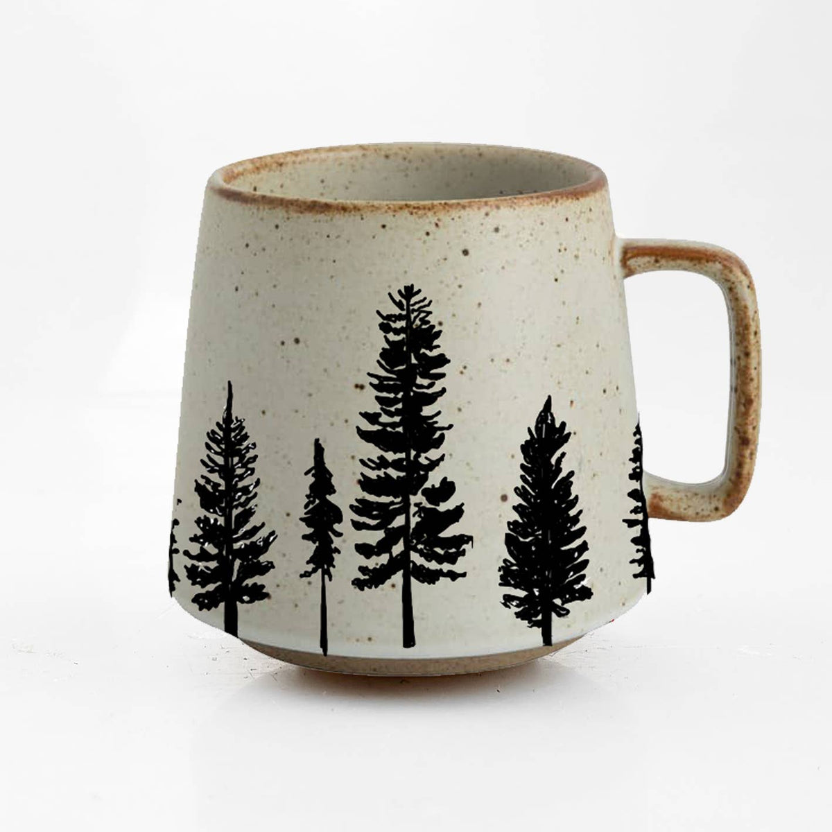 Evergreen Silhouette Ceramic Mug