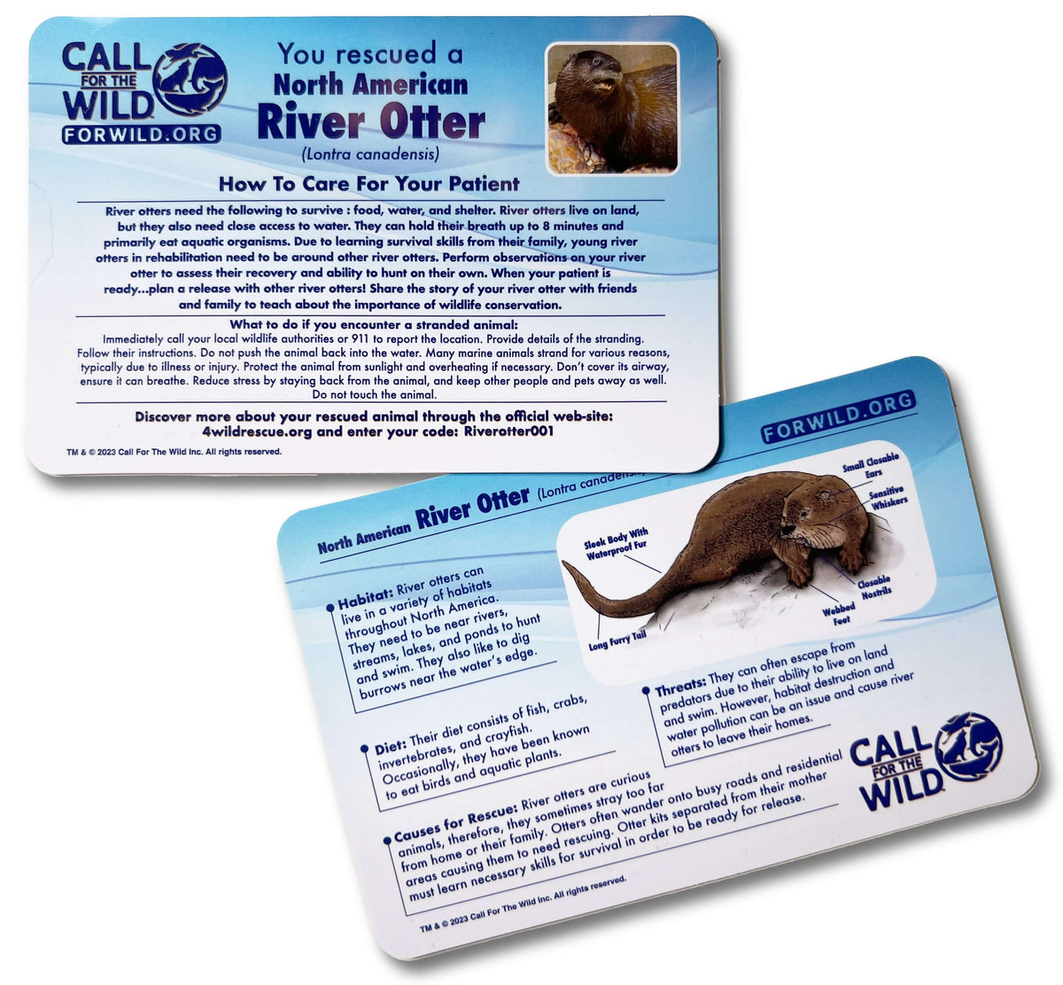 Wildlife Rescue - River Otter Plush