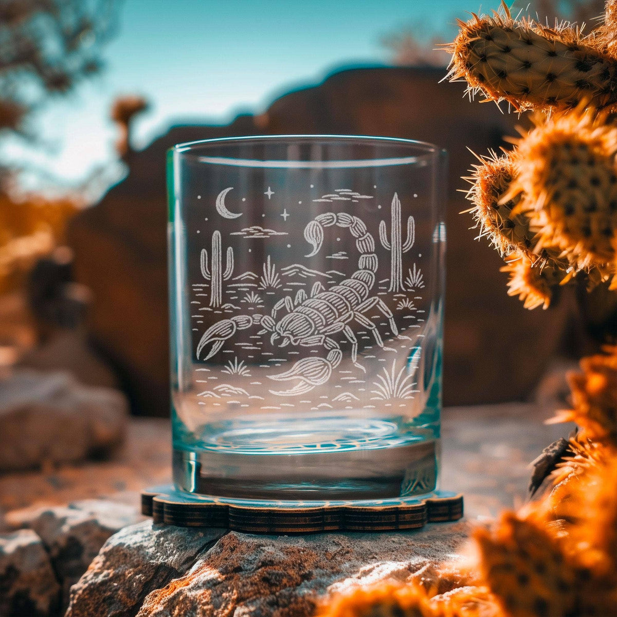 Scorpion Whiskey Glass