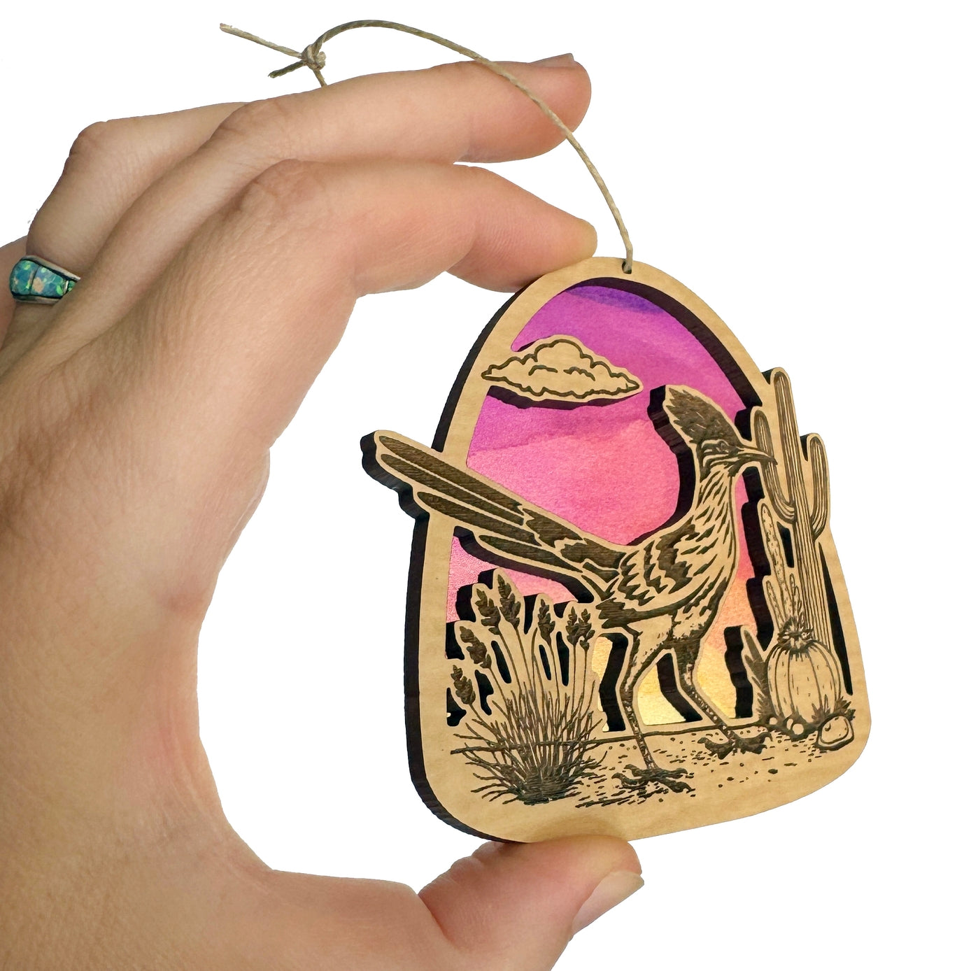 Roadrunner Ornament, Desert Animal Ornament