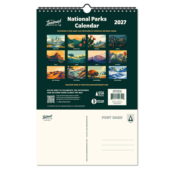 2027 National Parks Calendar