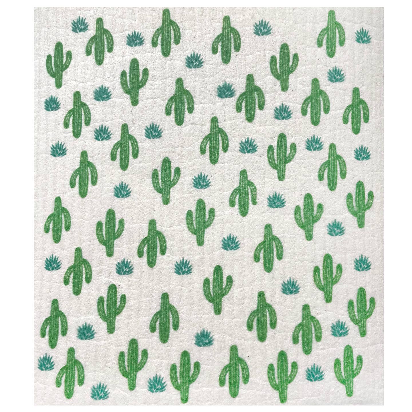 Agave Saguaro Cactus Swedish Dishcloth