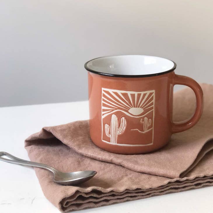 Cactus Camp Mug | Desert Red