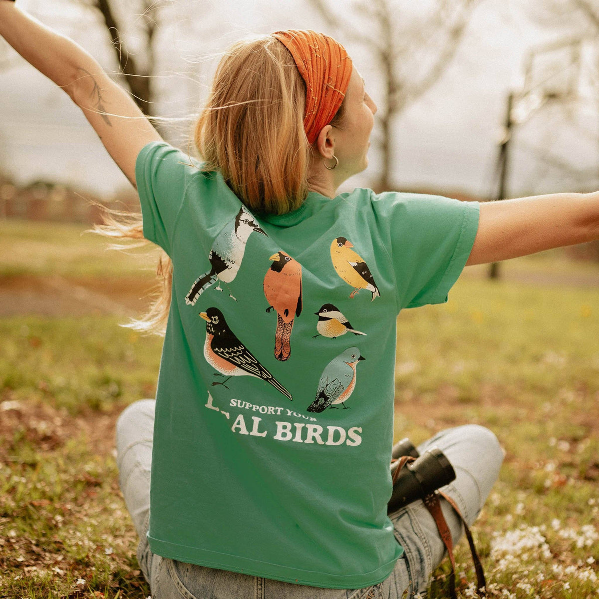 Support Your Local Birds Tee