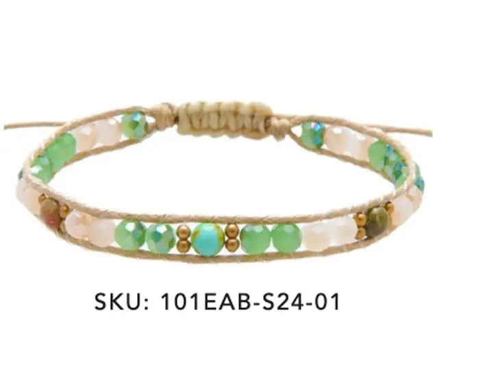 Earth Beaded Bracelets
