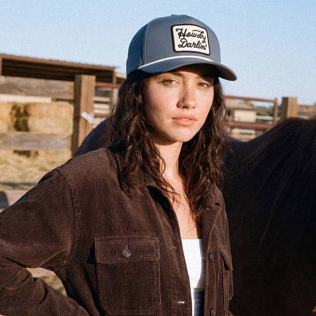 Howdy Darlin' Embroidered Patch Hat