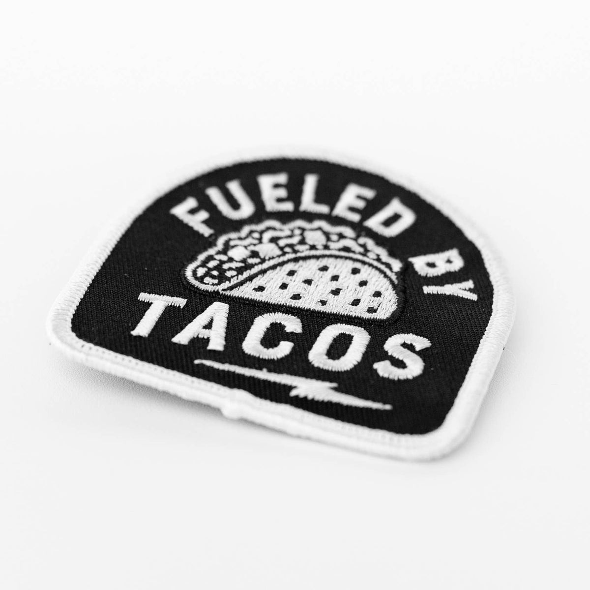 Fueled By Tacos Iron-On Patch