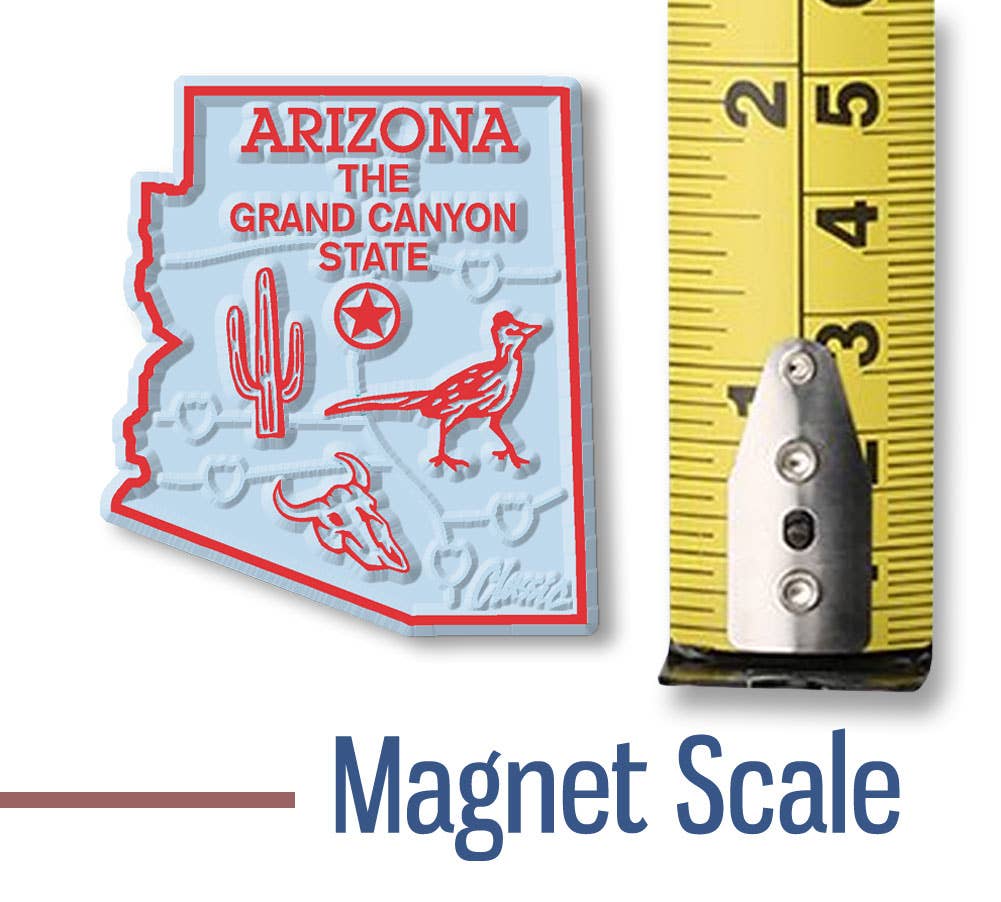 The Grand Canyon State Arizona Magnet