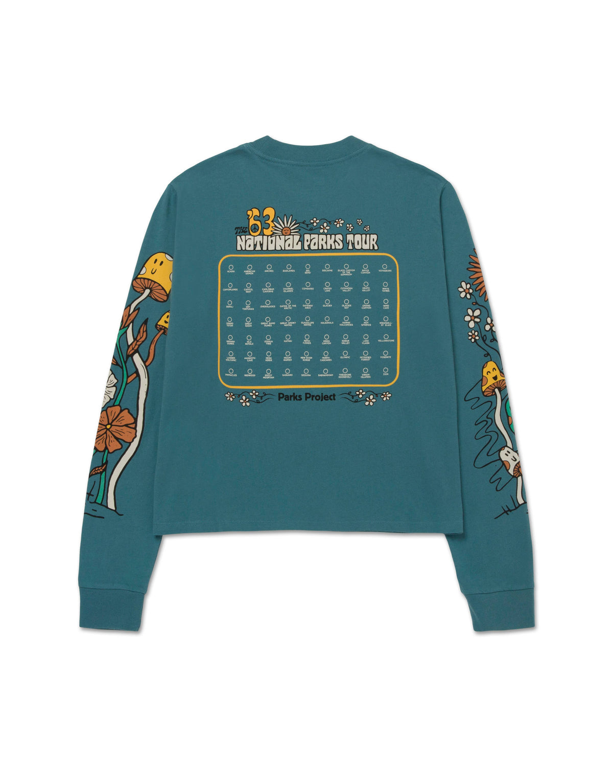 '63 National Parks Boxy Long Sleeve Tee