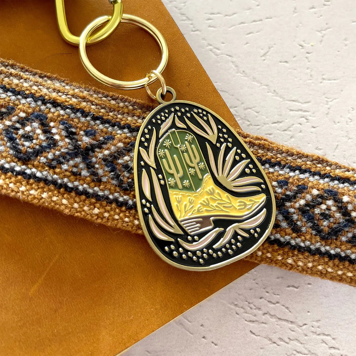 Baja Boot Keychain