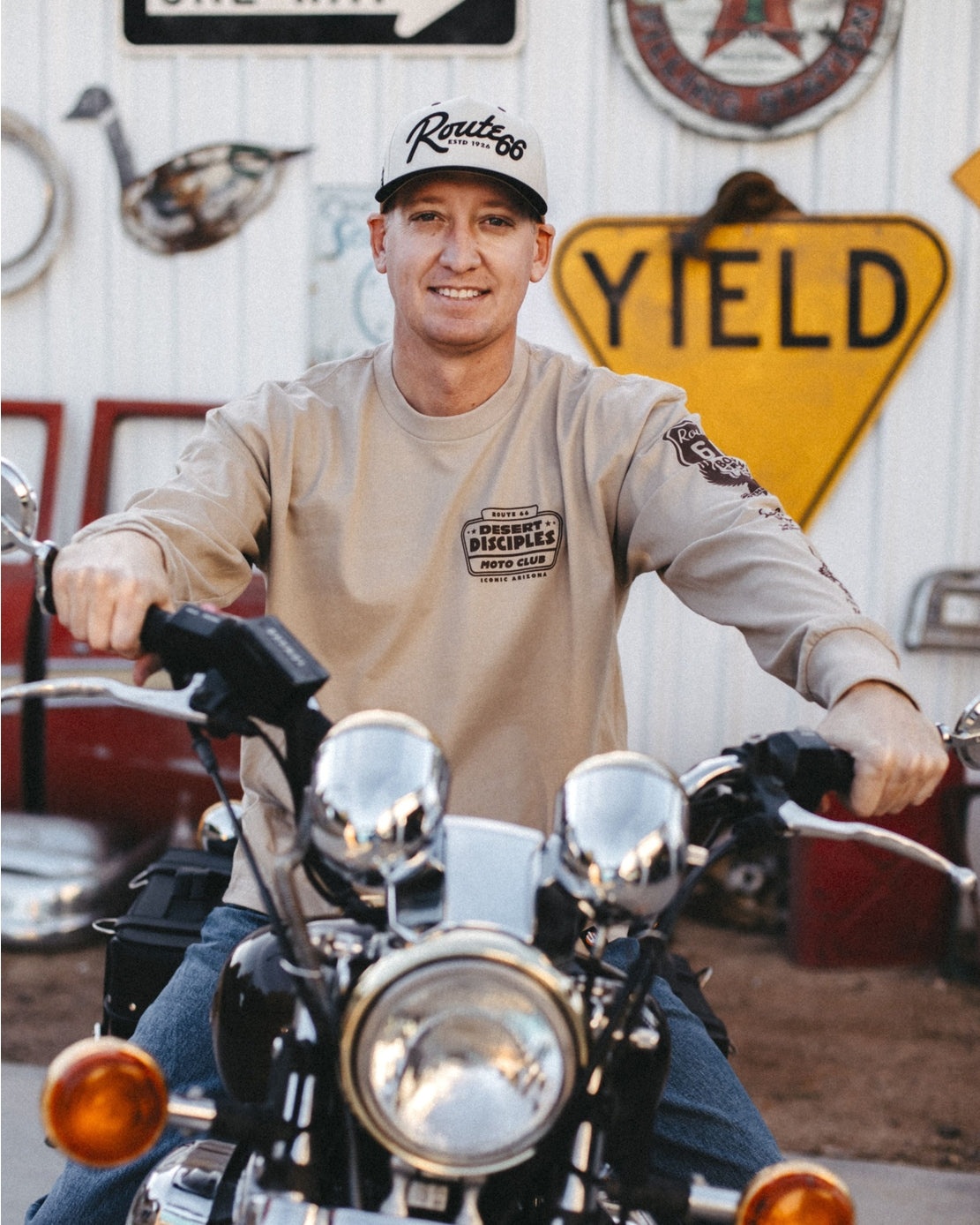 Desert Disciples Long Sleeve Unisex Tee - Route 66