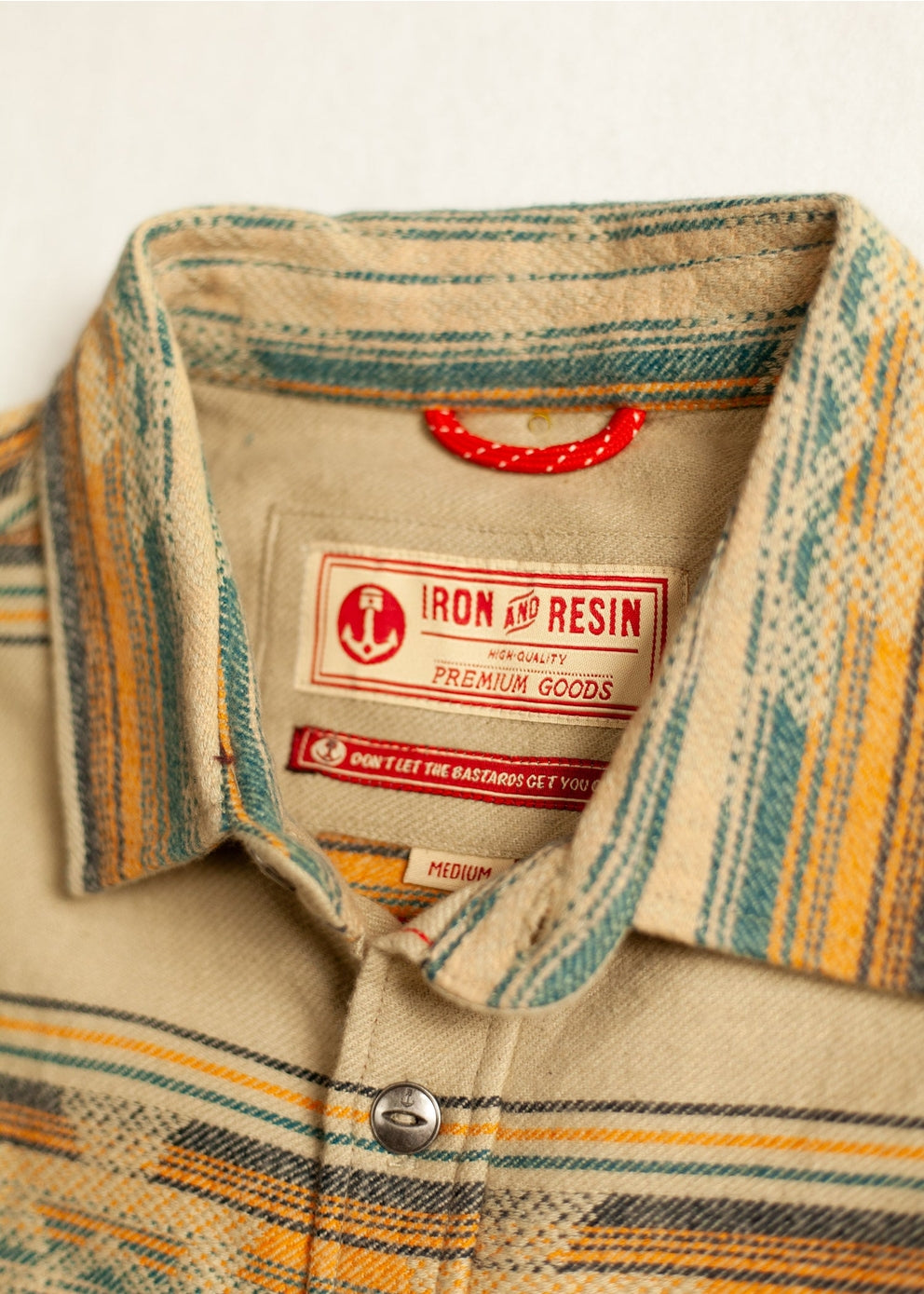 Klamath Flannel Shirt - Natural