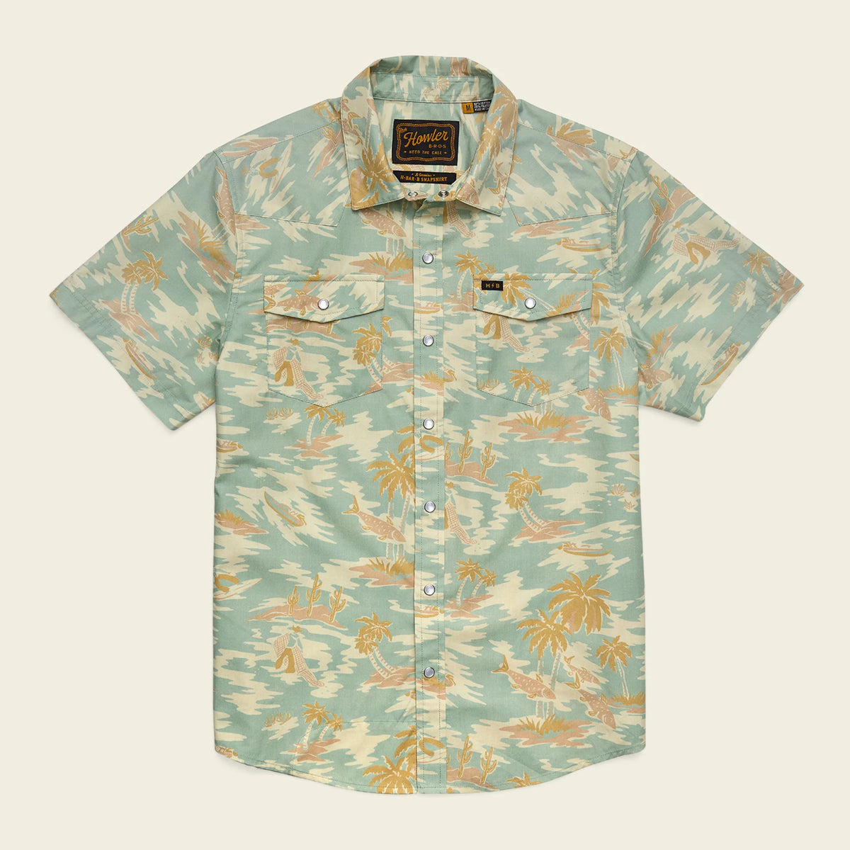 Dreamland Seafoam - Snapshirt