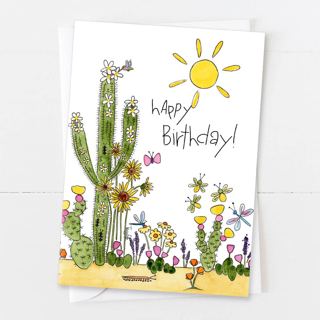 Happy Desert | Birthday Card