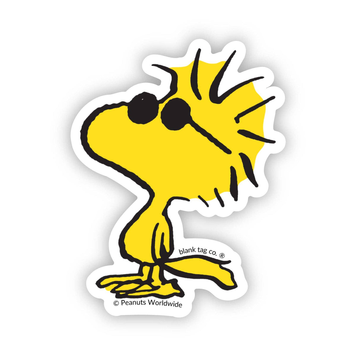 Cool Woodstock Snoopy Sticker
