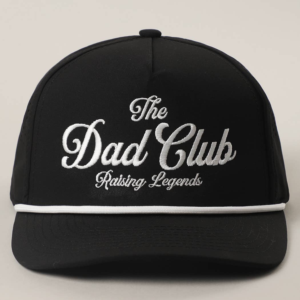 The Dad Club Embroidered Trucker Hat