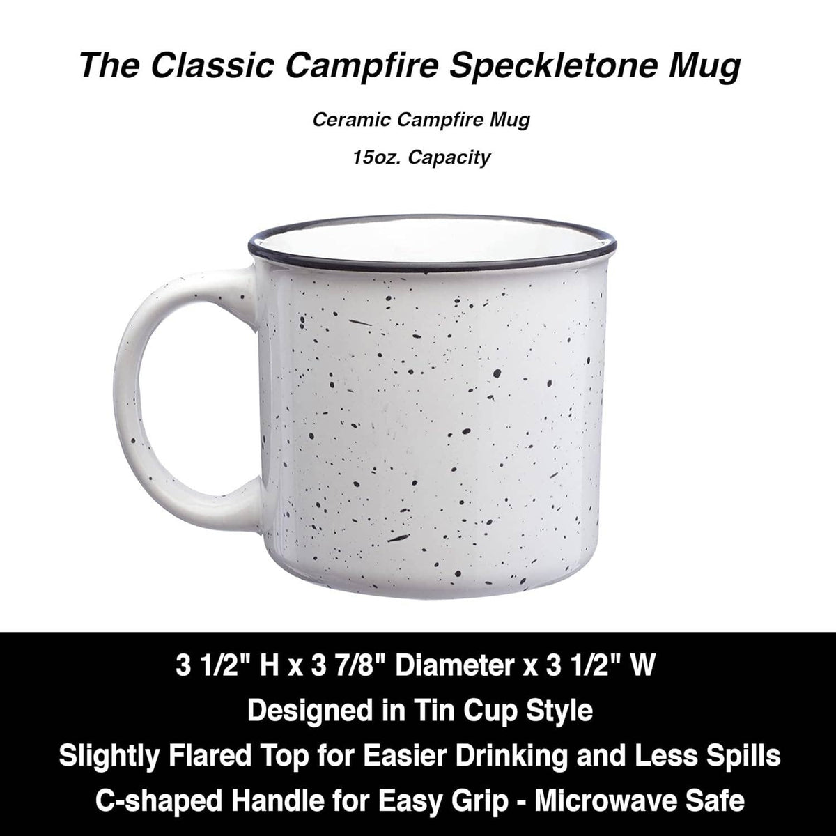 Jackalope Ceramic Campfire Mug