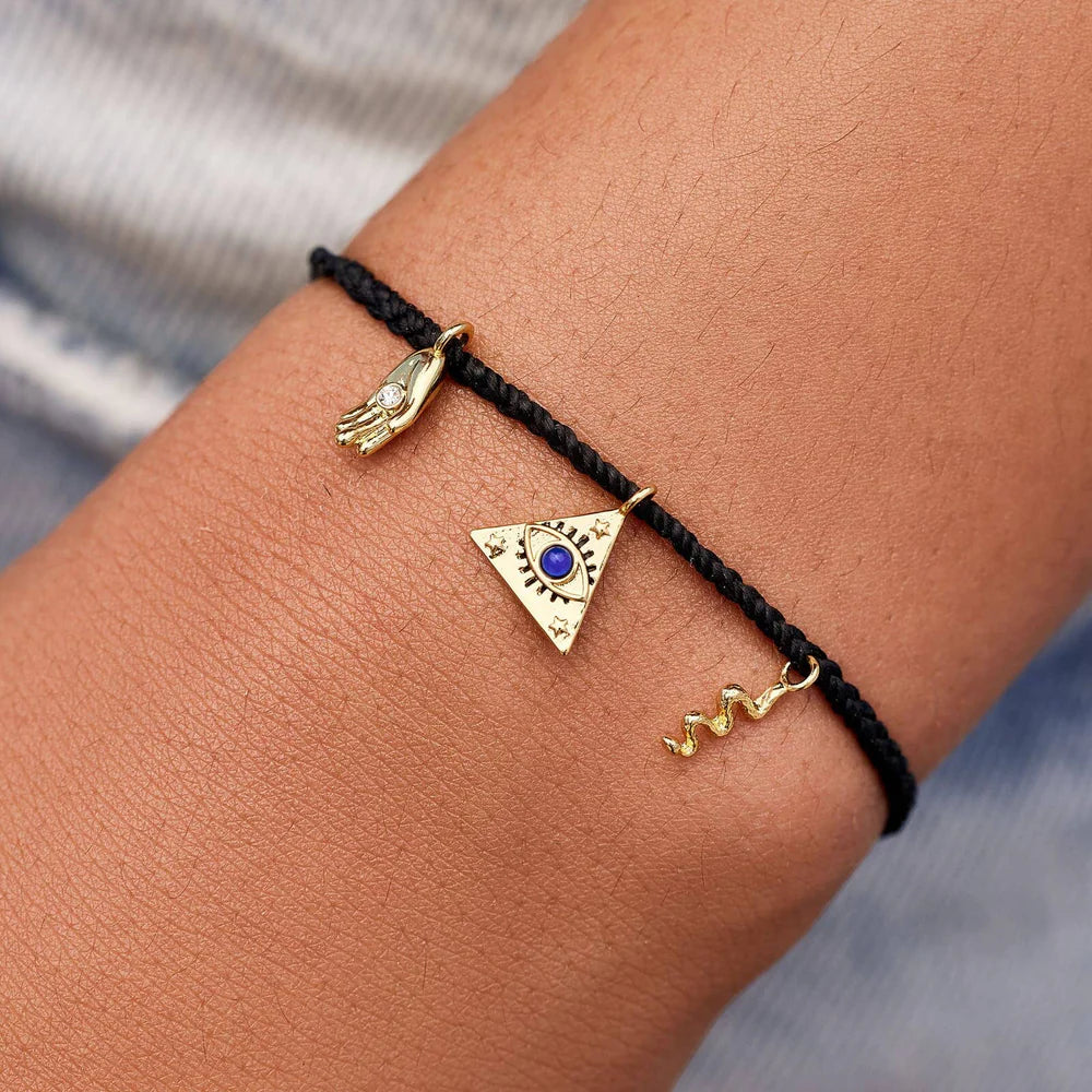 Mystics Mixed Gold Charm Bracelet