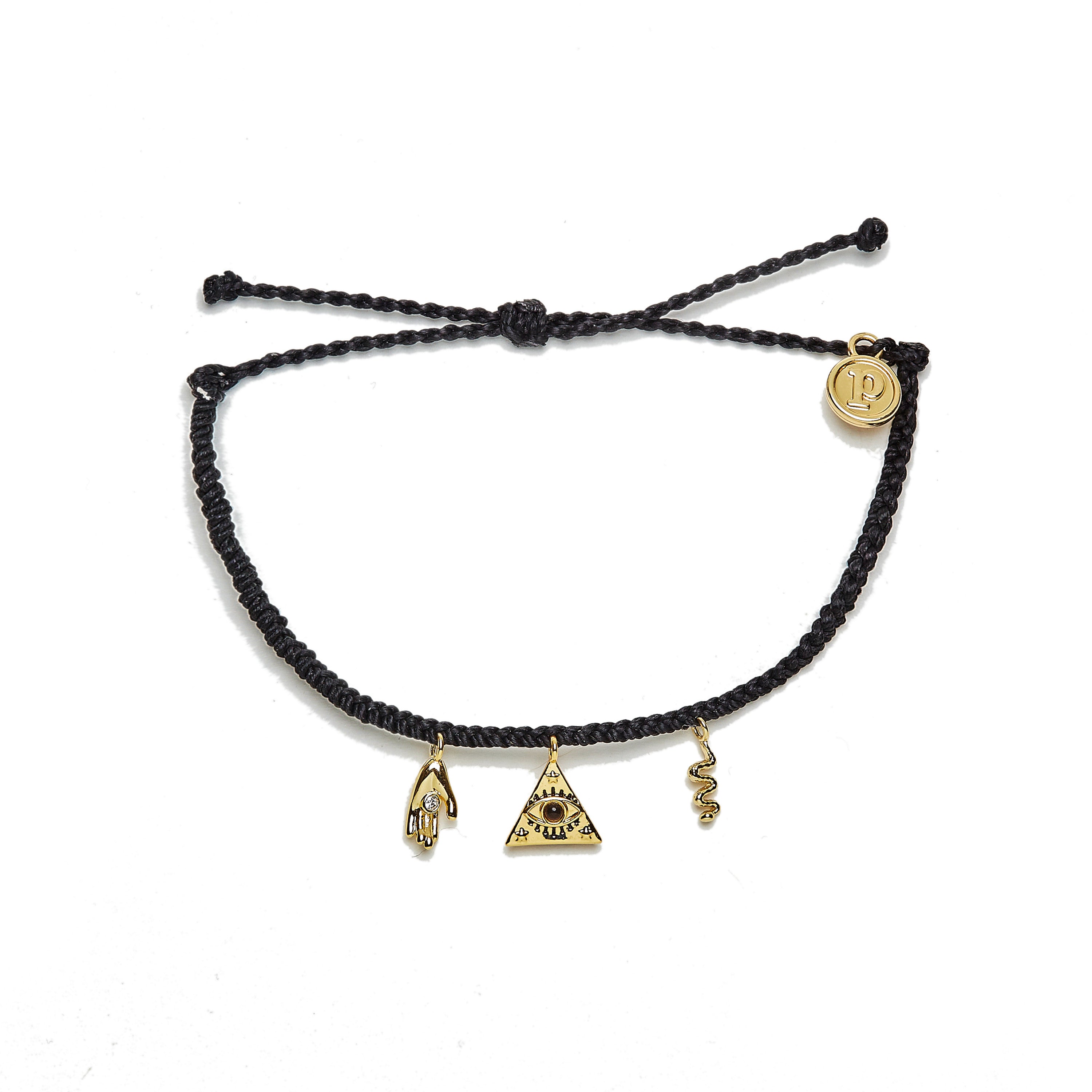 Mystics Mixed Gold Charm Bracelet