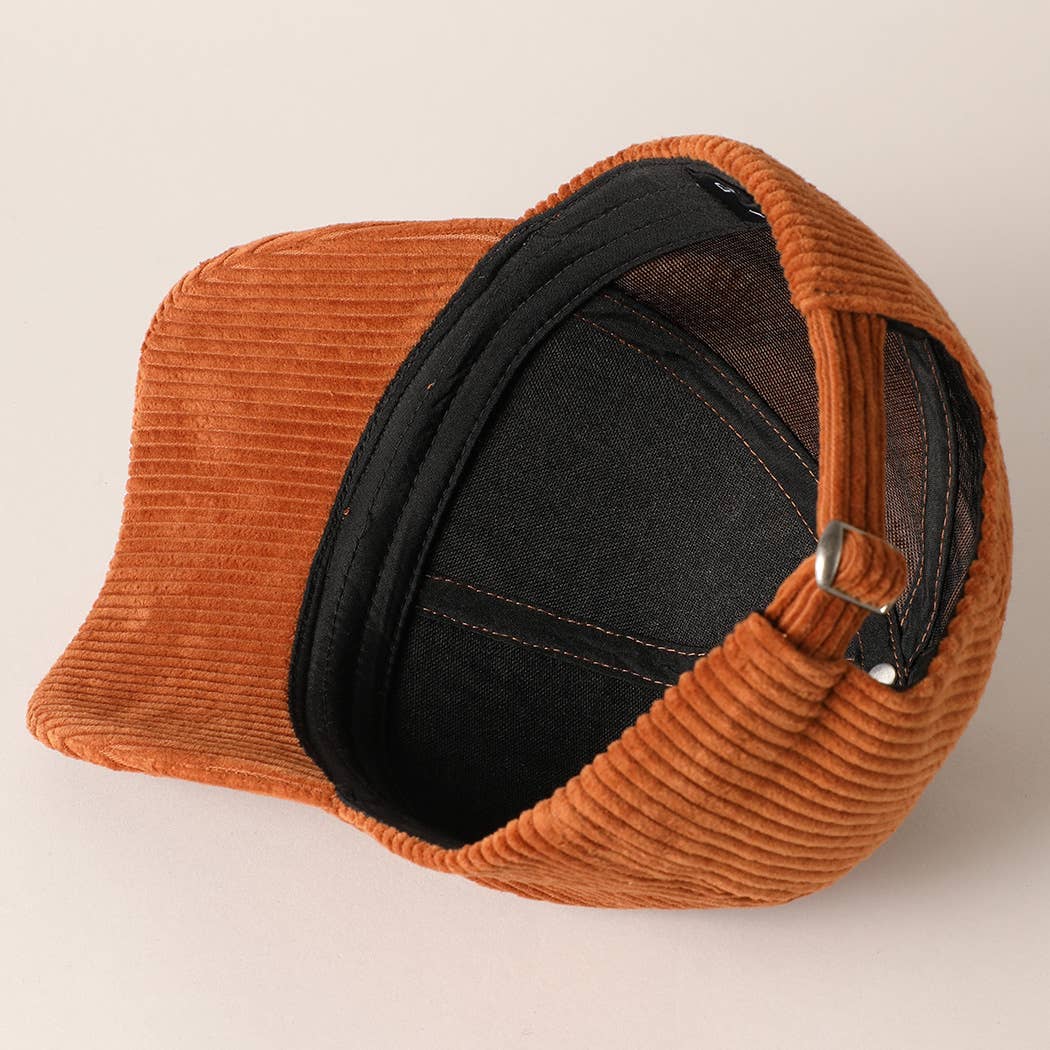 Howdy Darlin' Embroidery Patch Corduroy Dad Hat
