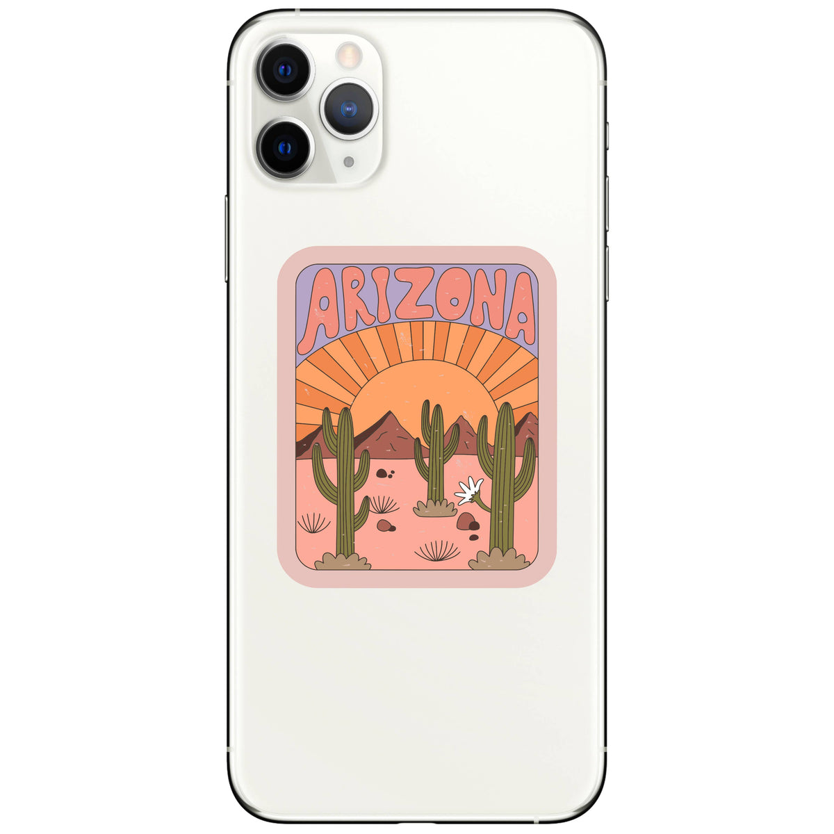 Arizona Desert Sunset Sticker
