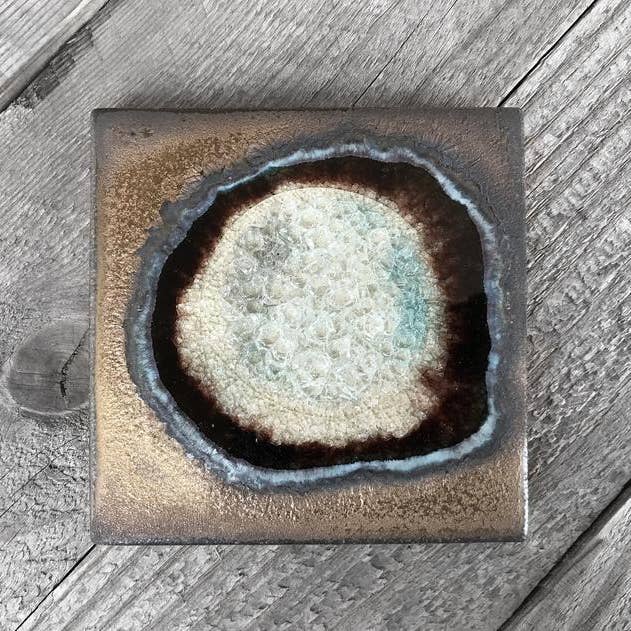 Stoneware & Glass Coaster