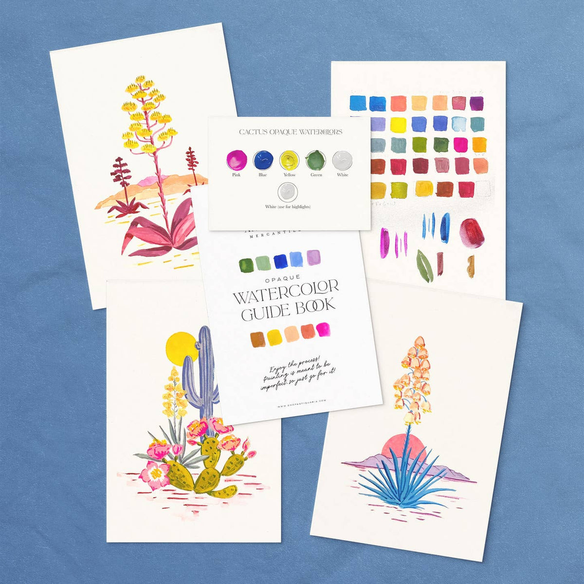 Watercolor Kit - Cactus