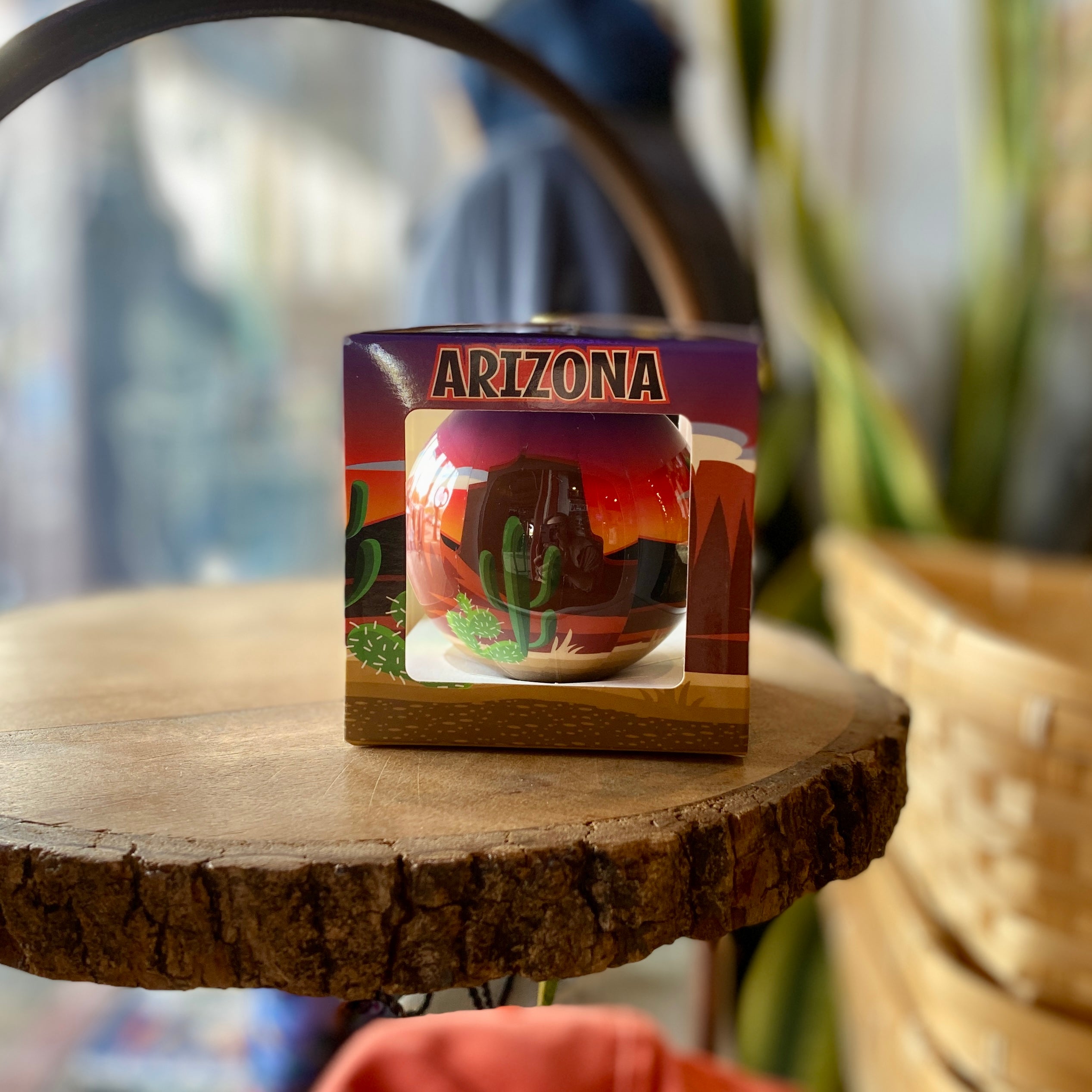 Arizona Scenery Round Ornament