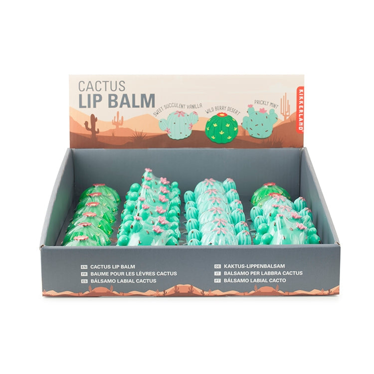Cactus Lip Balm (Assorted - Qty 1)