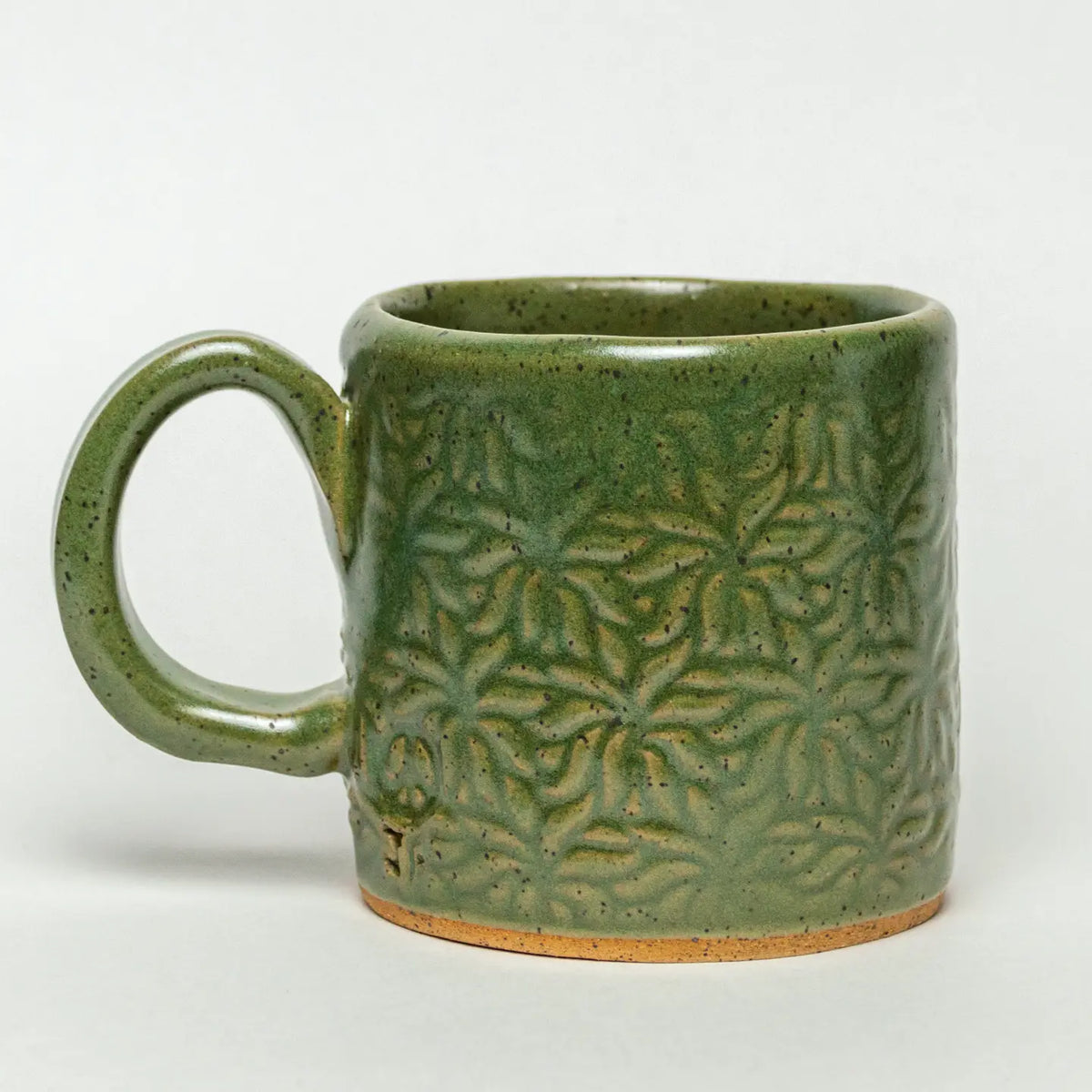 Mushroom Handmade Ceramic Mug - 10 oz