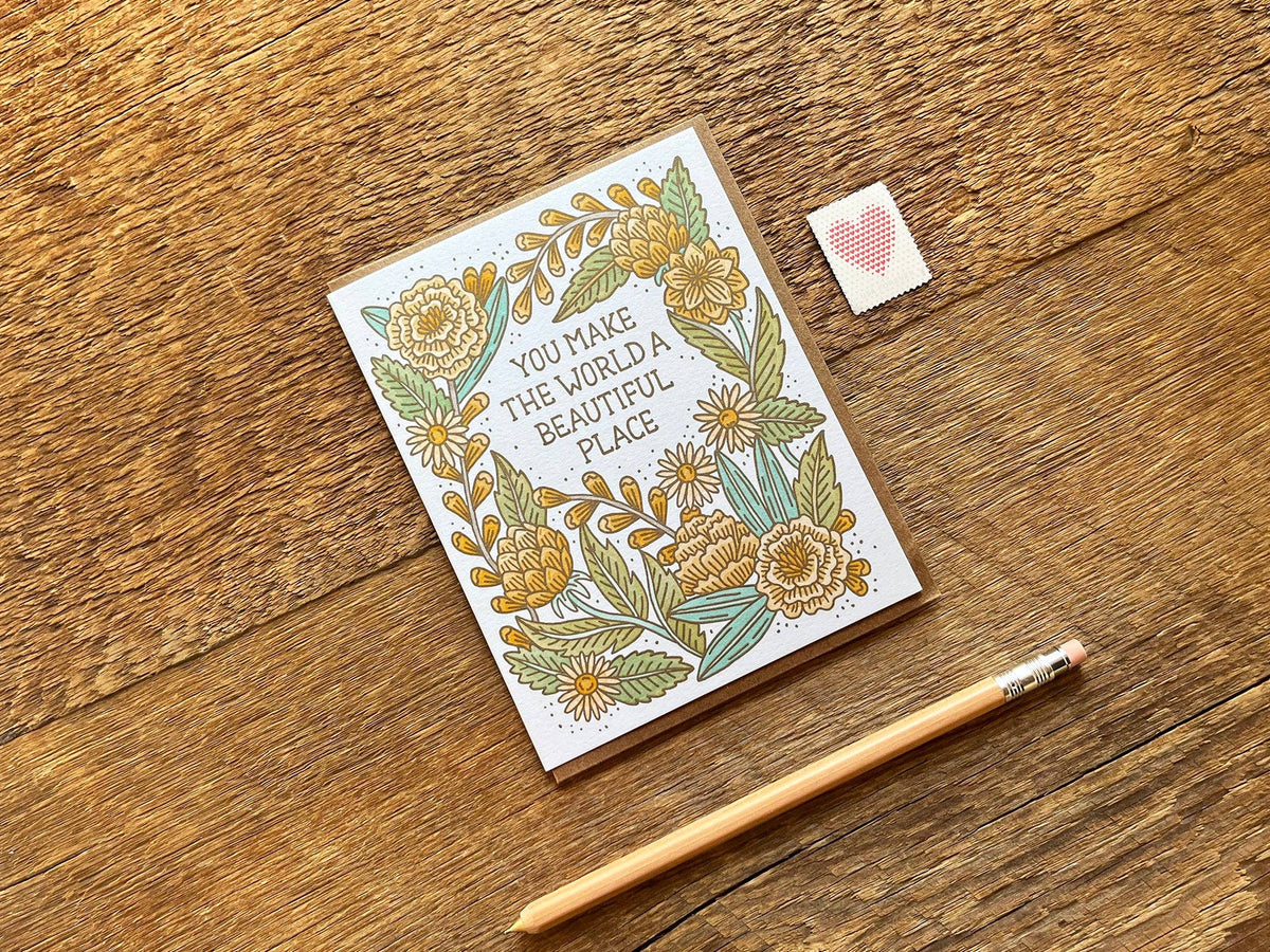 Beautiful World Card