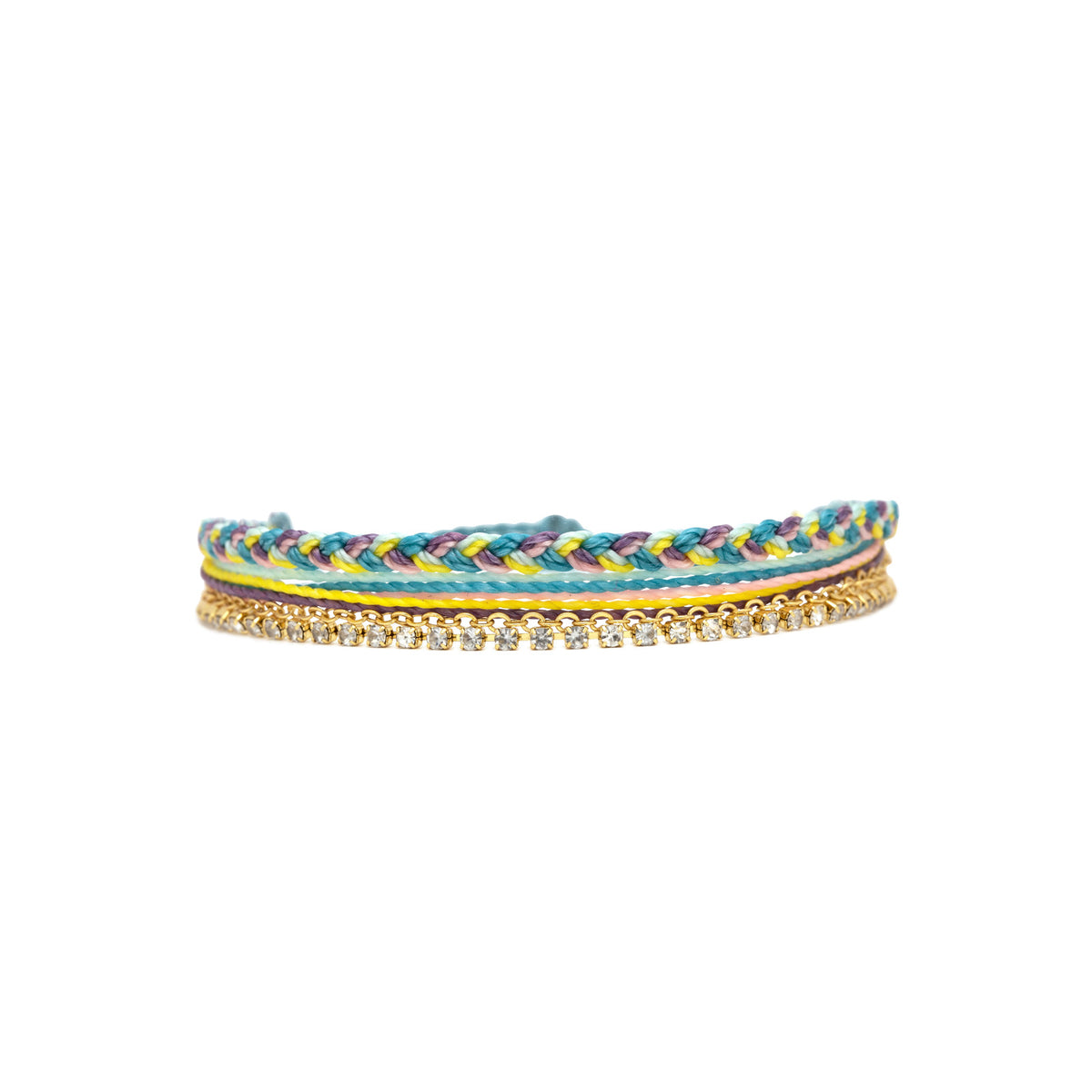 Island Time Laguna String and Chain Bracelet