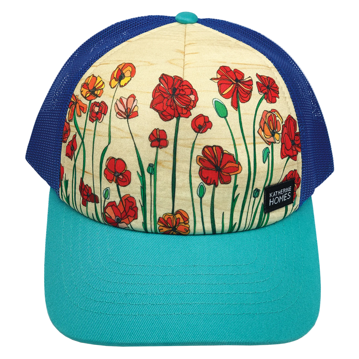 Poppy Fields Trucker