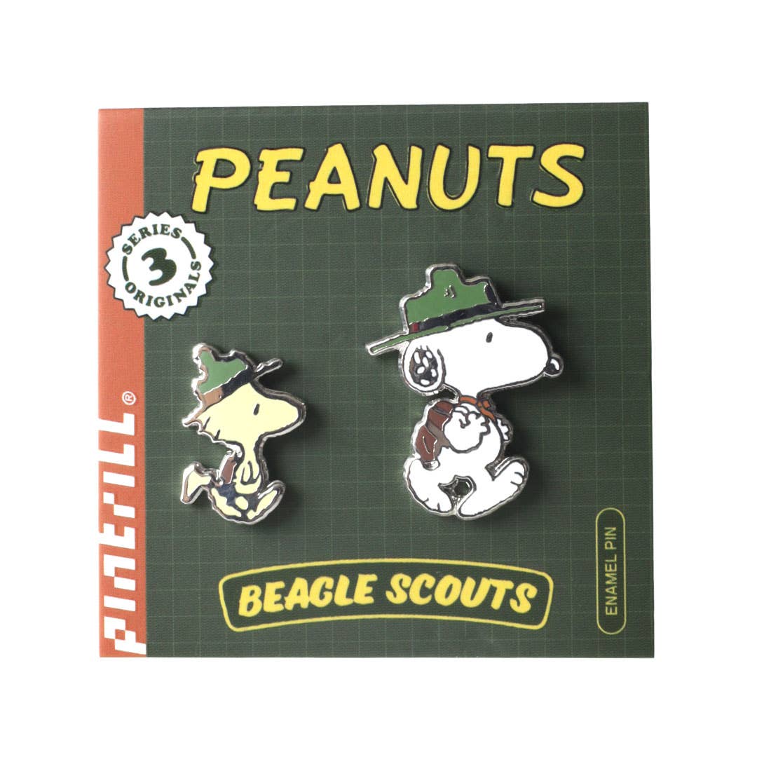 Snoopy & Woodstock Beagle Scouts Set