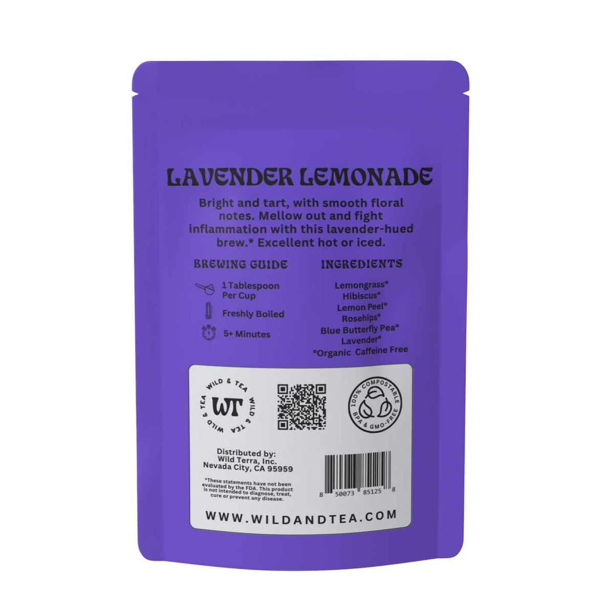 Lavender Lemonade Herbal Tea
