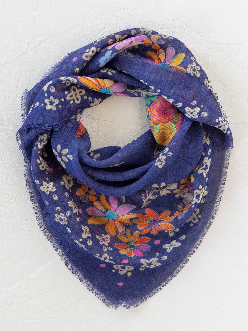 Navy Tropic Boho Bandana