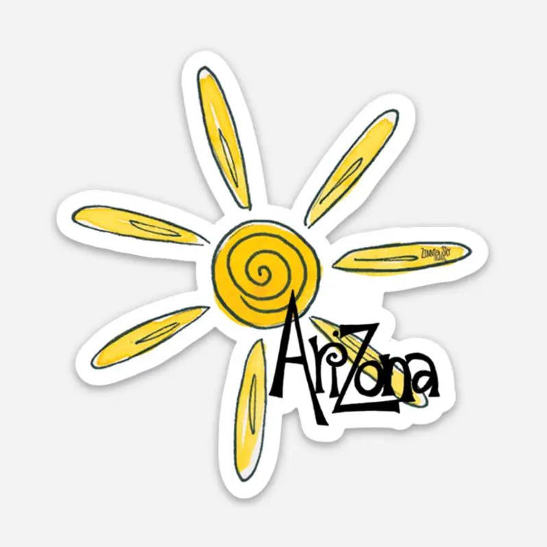 Arizona Sun Vinyl Sticker