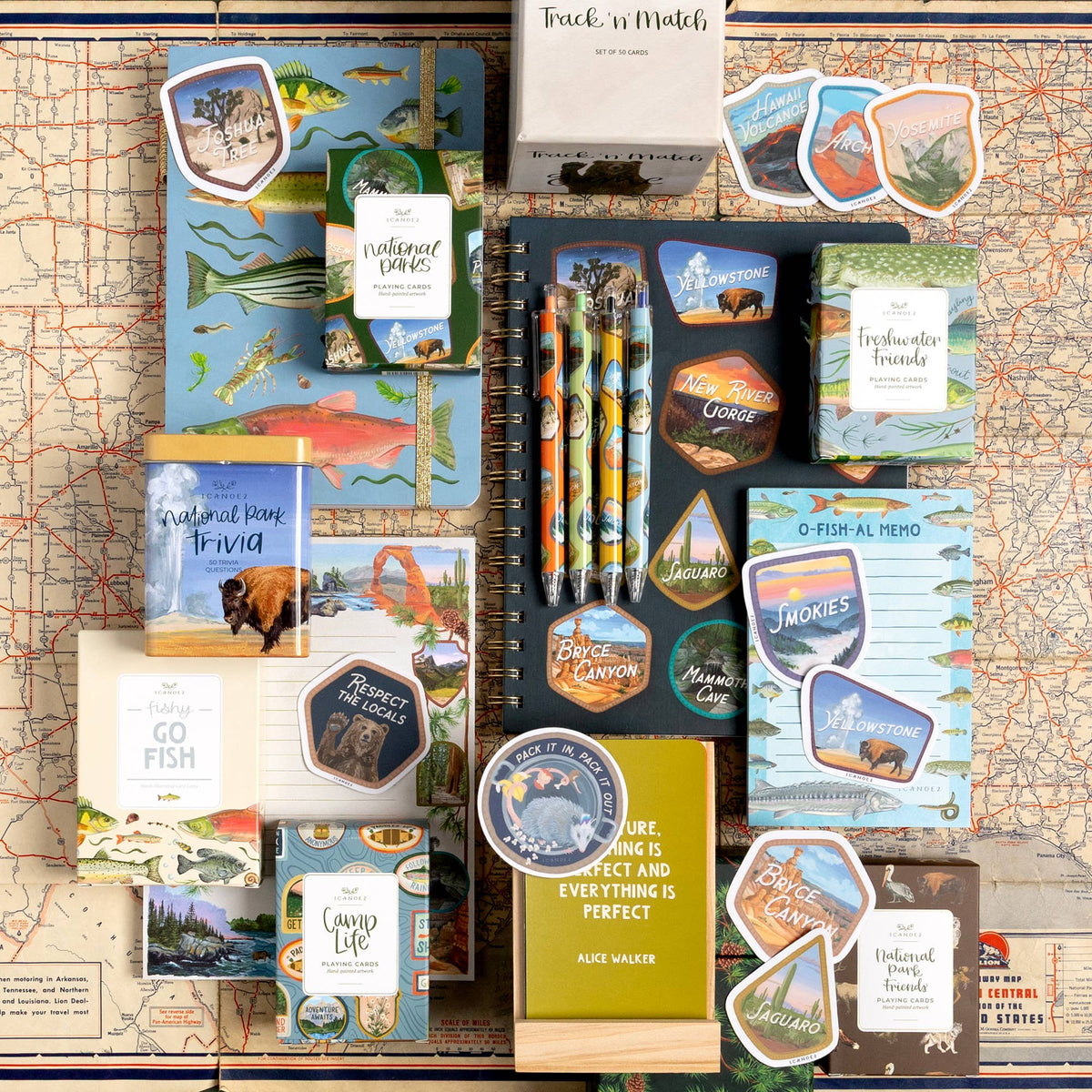 Freshwater Fish - Go Fish Card Game