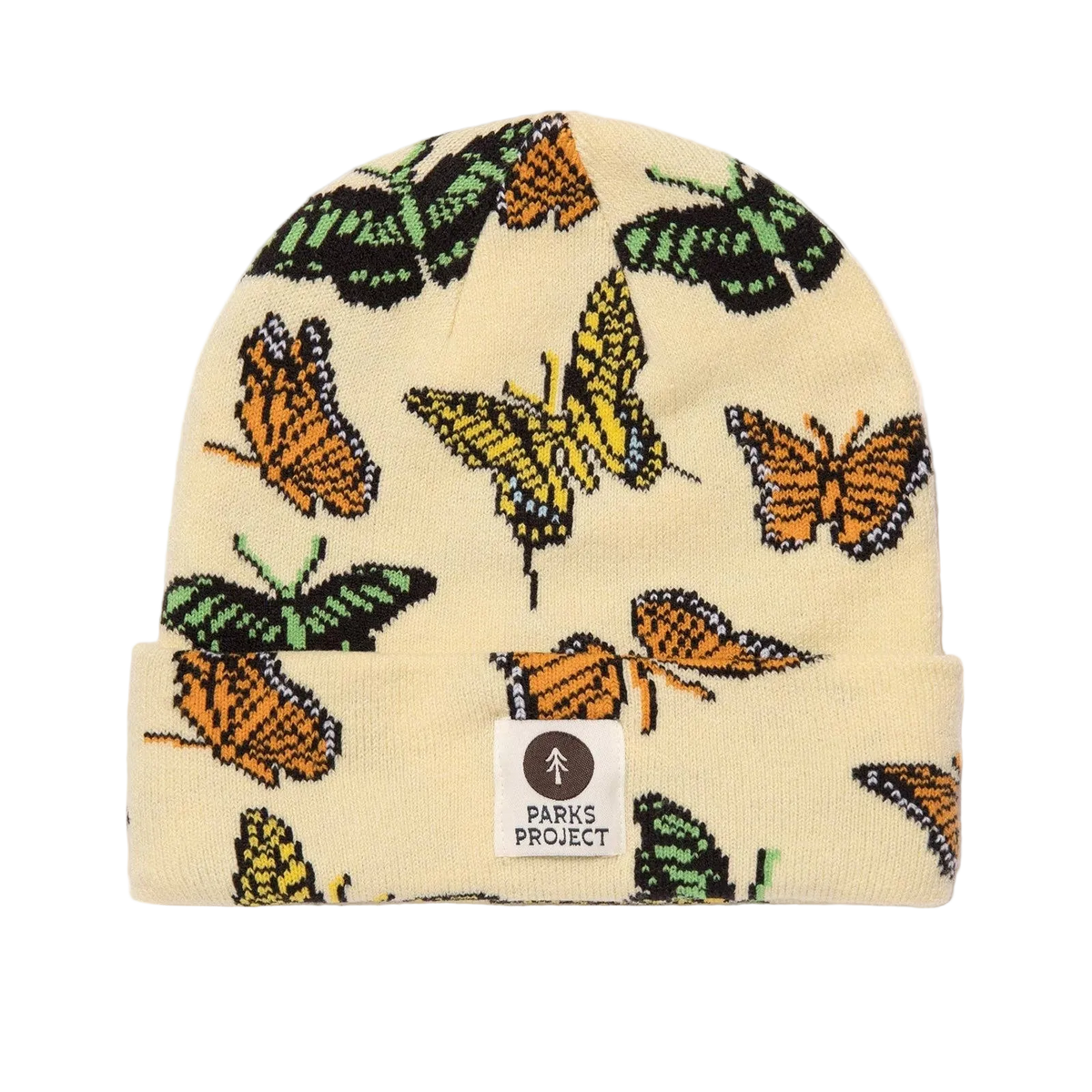 Butterflies Intarsia Beanie