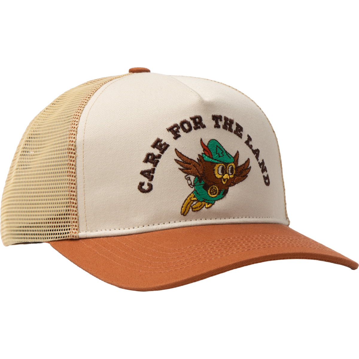 Care for the Land Woodsy Trucker Hat
