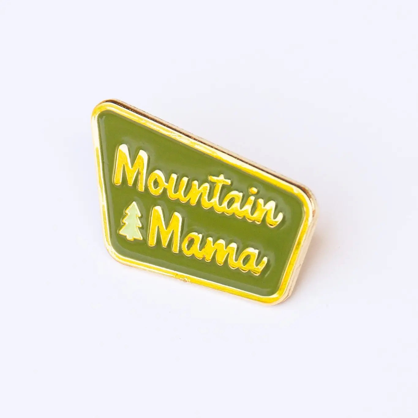 Mountain Mama Enamel Pin