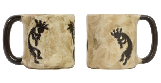 Kokopelli Round Stoneware Mug