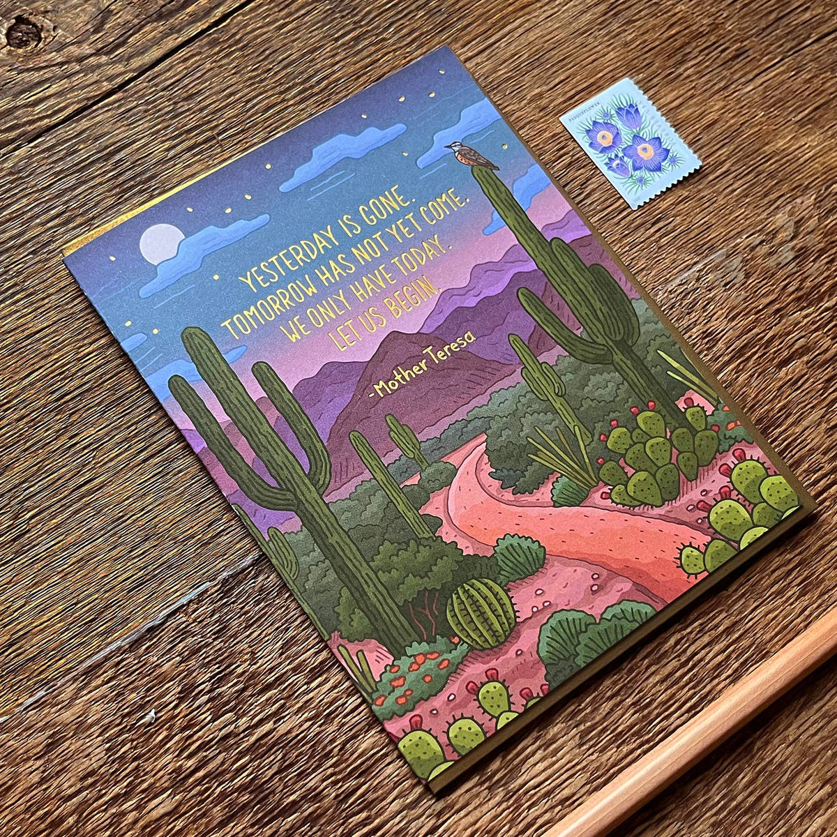 Desert Trail Encouragement Card