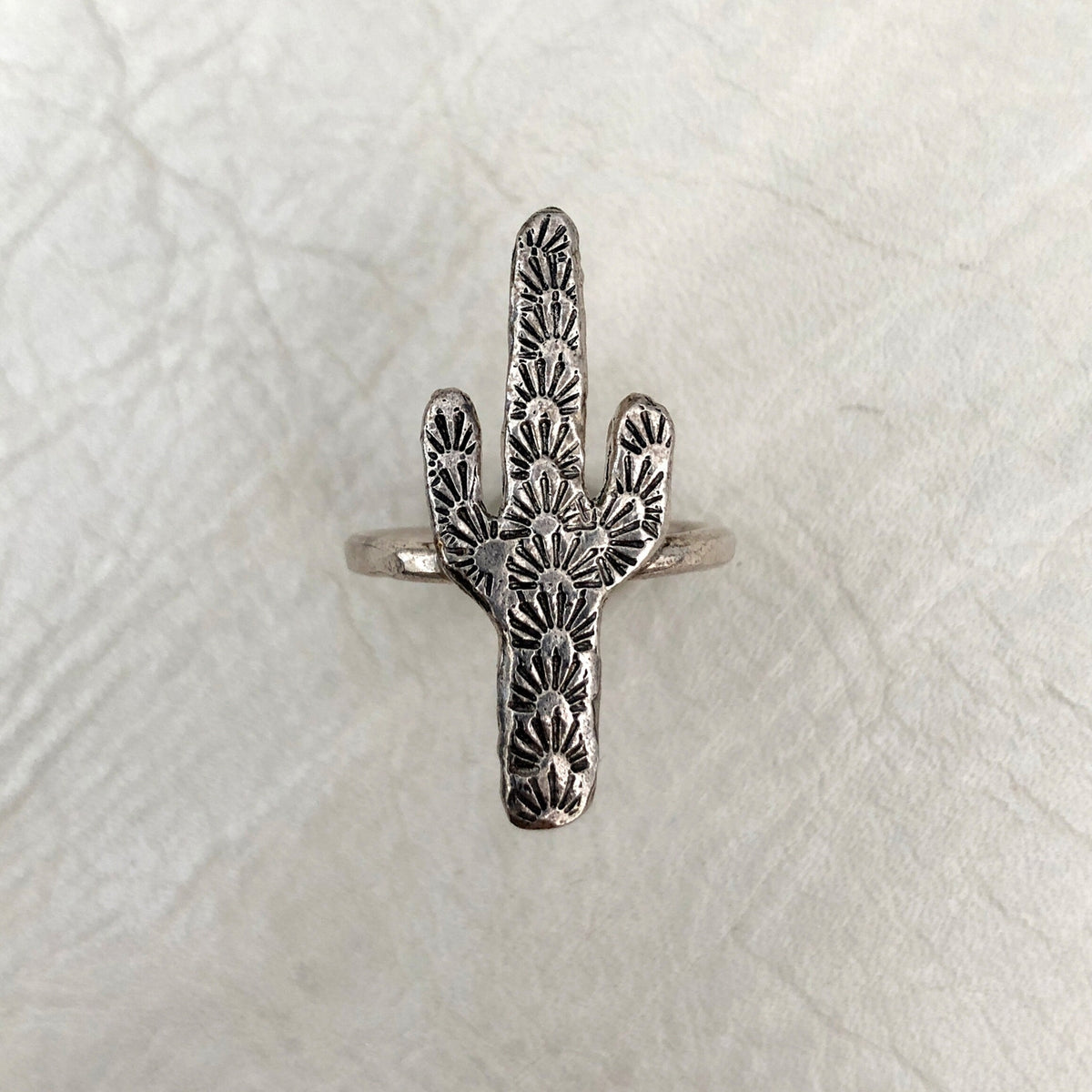 Saguaro Cactus Ring