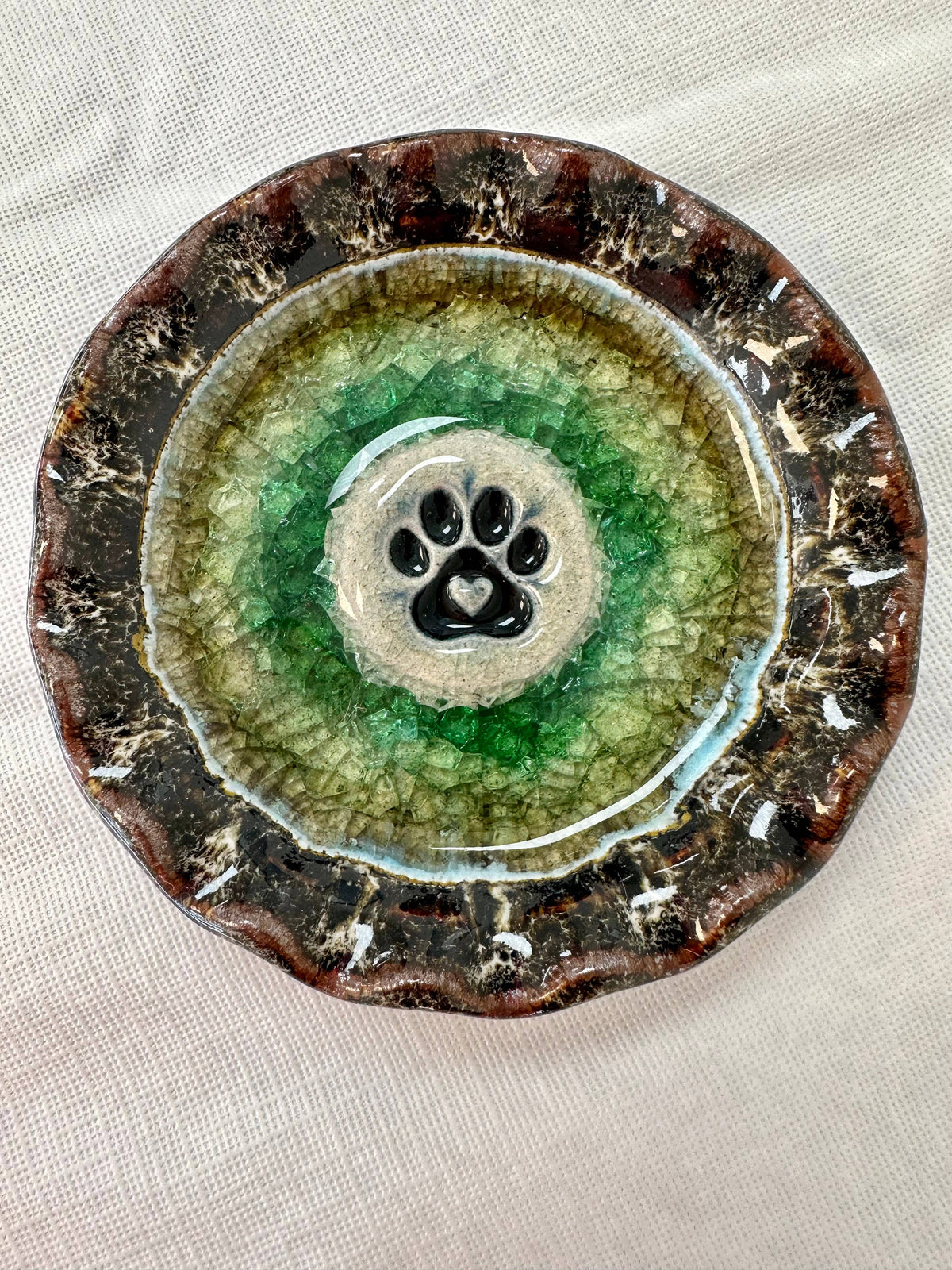 Icon Series Dog Paw Trinket Tray