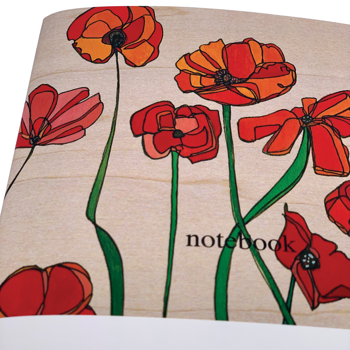 Poppies Notebook