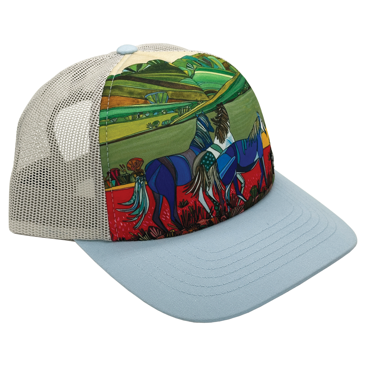 Wild Horses Trucker Hat