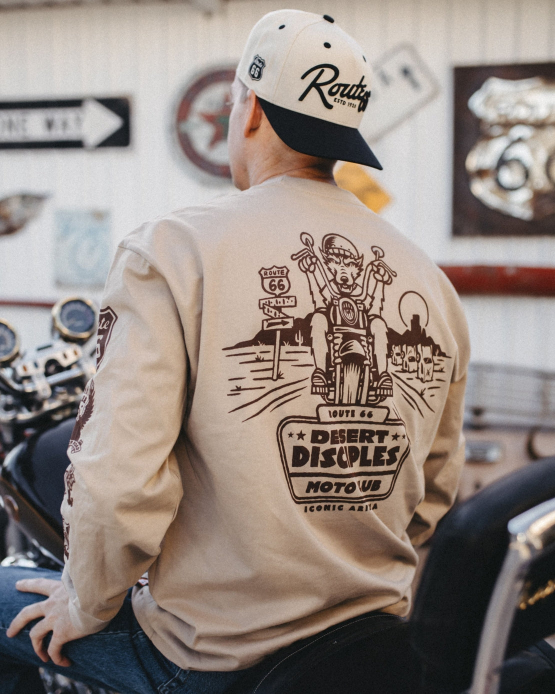 Desert Disciples Long Sleeve Unisex Tee - Route 66